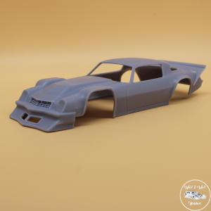 1979 Camaro Dirt Car Body with Separate Hood and Rear Wing 3D Printed