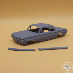 1961 Corvair 2 Door Coope with Separate Bumpers 3D Printed