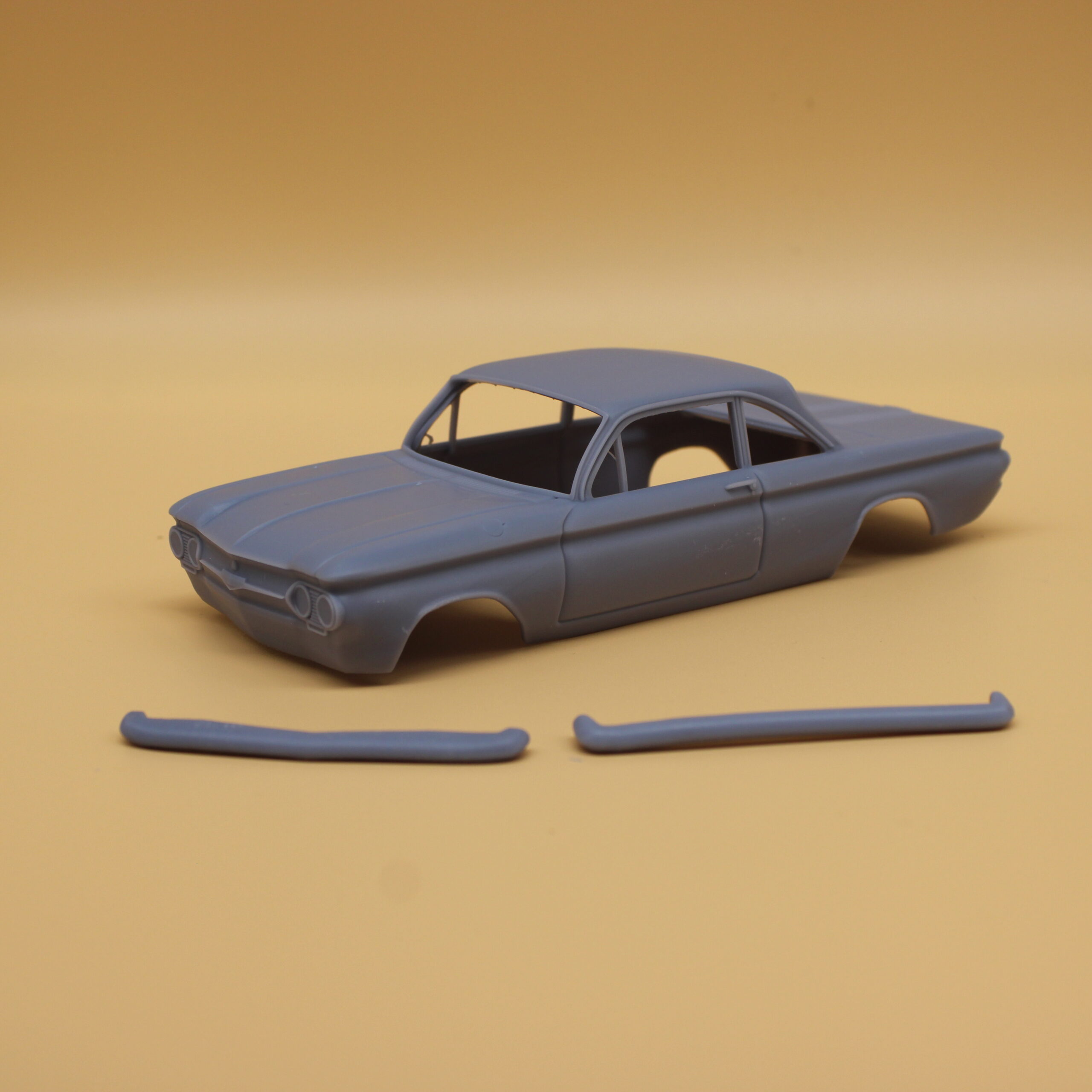 1961 Corvair 2 Door Coope with Separate Bumpers 3D Printed