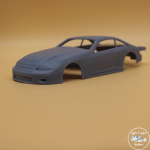 Chevy Cobalt Pro Stock Body with Separate Rear Wing 3D Printed