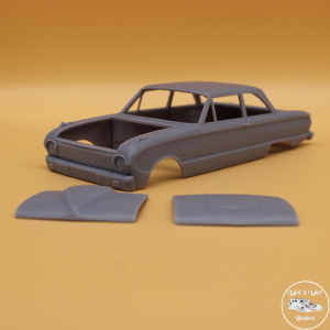 1962 Ford Falcon Body with Two Separate Hoods 3D Printed