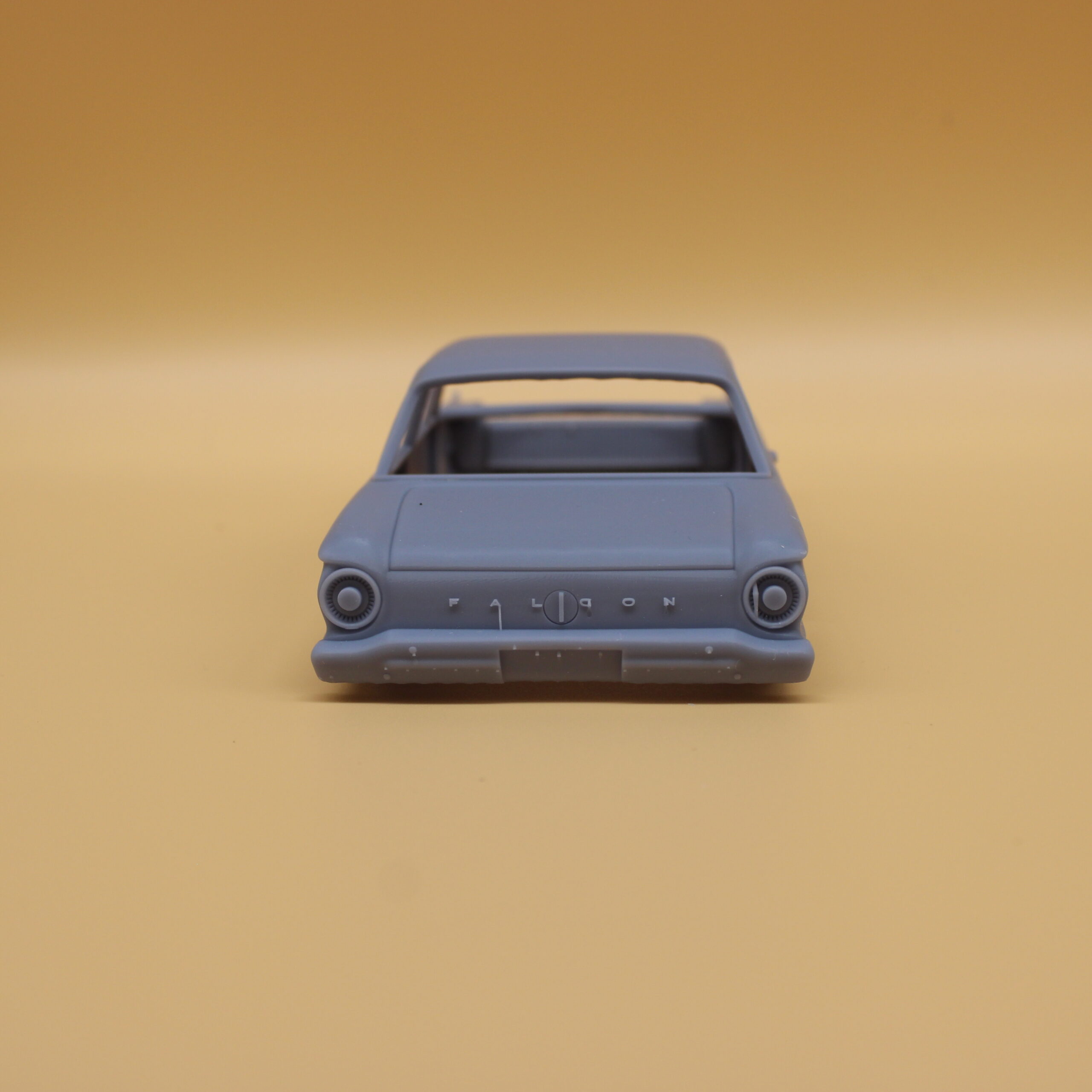 1962 Ford Falcon Body with Two Separate Hoods 3D Printed - Image 3