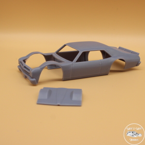 1972 Pontiac Ventura II Dirt Race Car Body with separate Hood 3D Printed