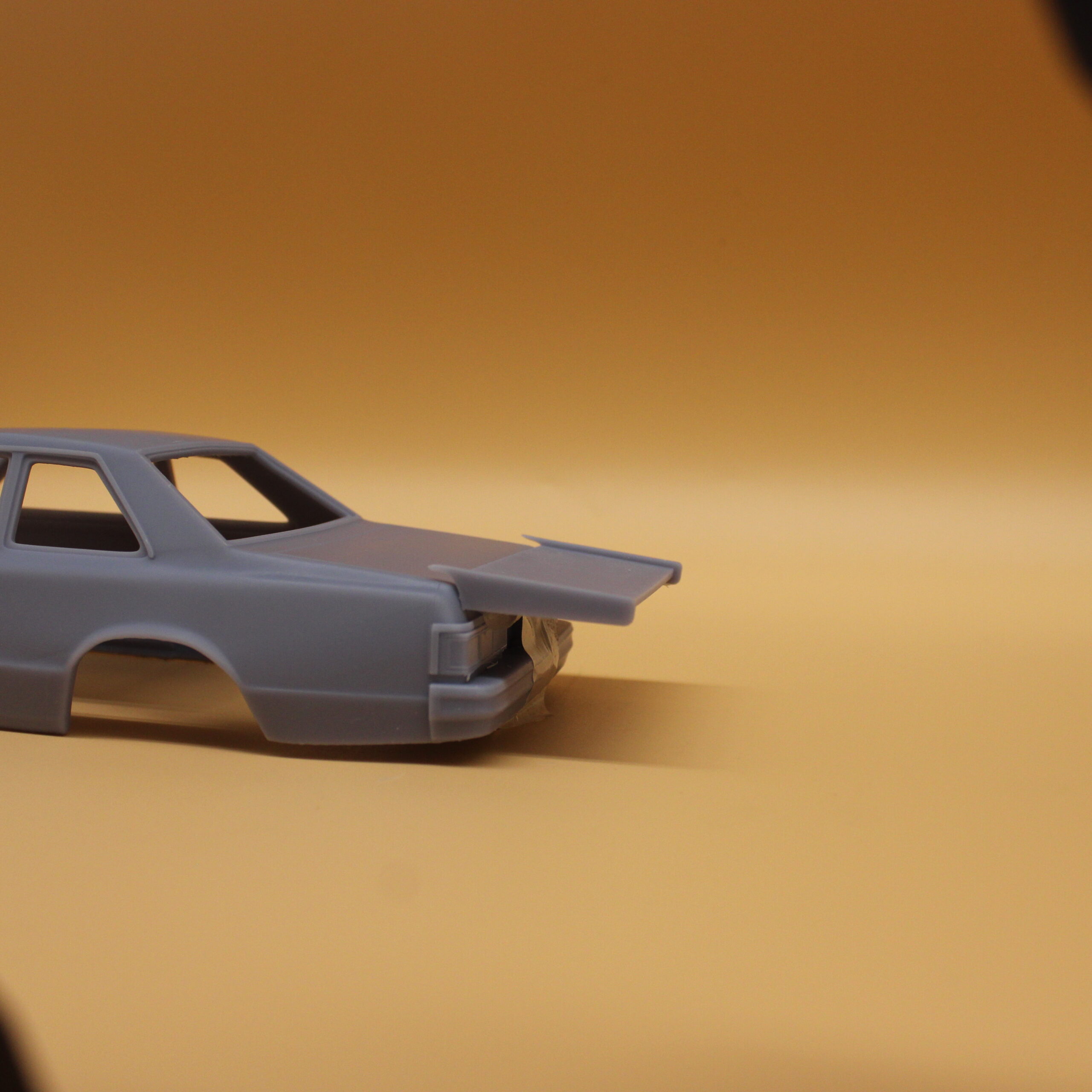 Rear Drag Wing For the 1979 Malibu 1/25 scale 3D Printed