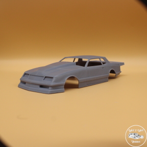 Monte Carlo Pro Mod with Separate Rear Wing 3D Printed