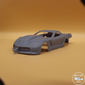 C-7 Chevy Corvette Drag Car Body 1/25 scale