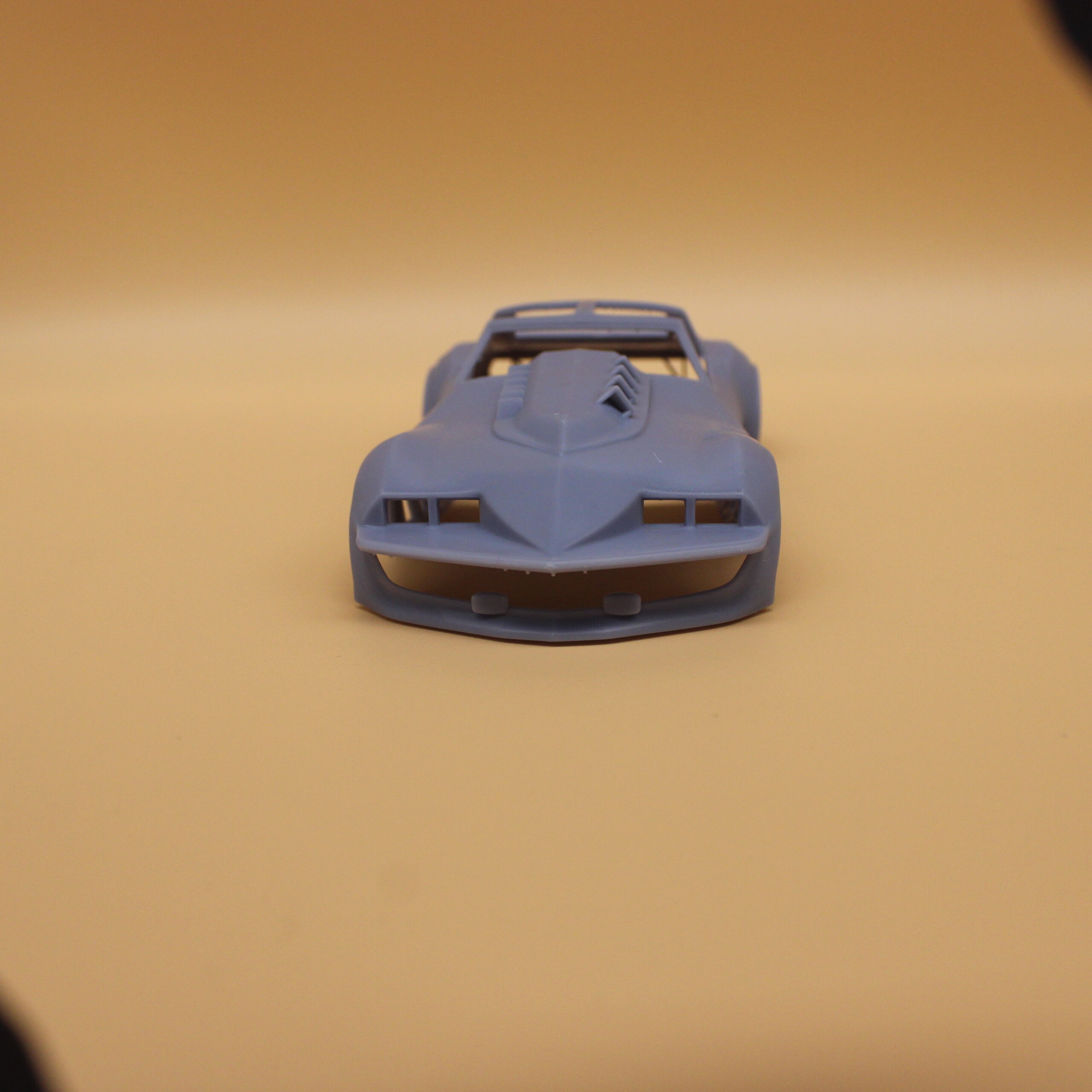 Corvette Summer Body with Side Pipes and T-Top Bucks 3D Printed in 1/25 Scale - Image 2