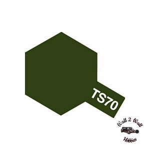 Tamiya TS-70 JGSDF Olive Drab Lacquer Spray Paint 100 ml