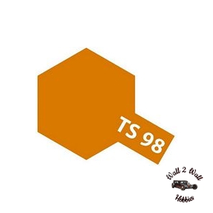 Tamiya TS-98 Pure Orange Lacquer Spray Paint 100 ml