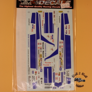 Slixx Decals Bob Glidden's #1 Fairmont Pro Stock