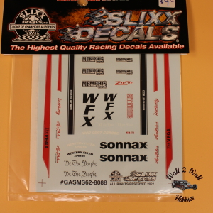 Slixx Decals Gasser Mini Sheets #62 WFX Memphis Street Mafia