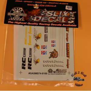 Slixx Decals Gasser Mini Sheets #74 "Speedy Gonzalas"