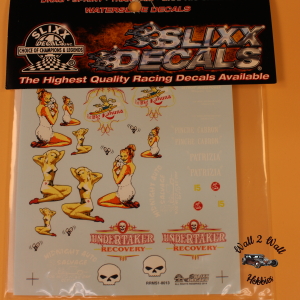 Slixx Decals Gasser/ Rat Rod Mini Sheets "Undertaker Recovery"