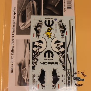 Slixx Decals Mopar V10 Challenger Graphics