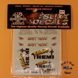 Slixx Decals Gasser /Rat Rod Mini Sheet