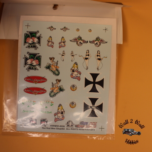 Slixx Decals Gasser Rat Rod Mini Sheets #3