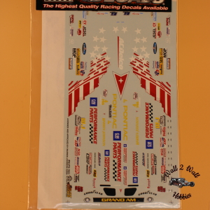 Slixx Decals Warren Johnson GM Performance Parts Grand Am