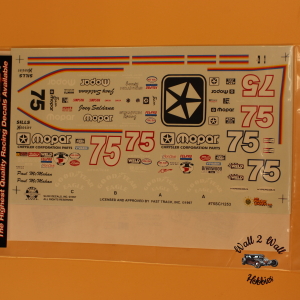 Slixx Decals #75 Mopar Sprint Car