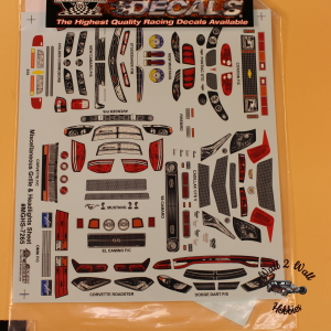 Slixx Decals Grill and Headlight Sheets Miscellaneous