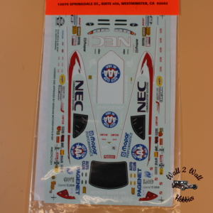 Slixx Decals Vintage Gary Densham NEC Solutions Dodge Avenger Funny Car