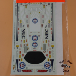 Slixx Vintage Decals Tom Hoover NEC '98 Firebird Funny Car