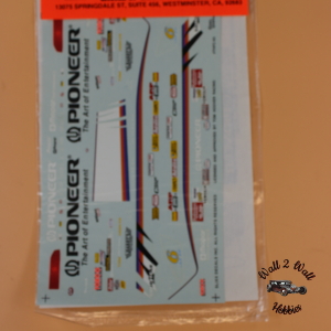 Slixx Vintage Decals Tom Hoover Pioneer'93 Dodge