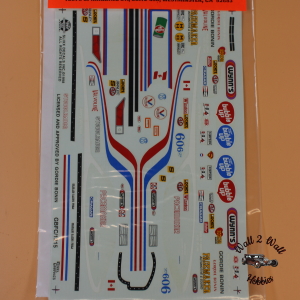 Slixx Vintage Decals Jerry Verhuel Monza Funny Car
