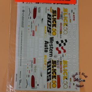 Slixx Vintage Decals Al Hoffman Western Auto Pontiac Funny Car