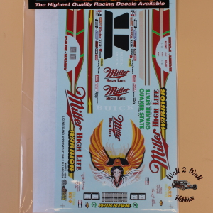 Slixx Decals Dale Pulde Miller High Life Warrior