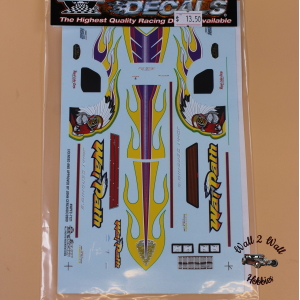 Slixx Decals John Cerchio's "WarPath"Monza Funny Car