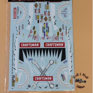 Slixx Decals Dale Creasy Sears Craftsman Funny Car