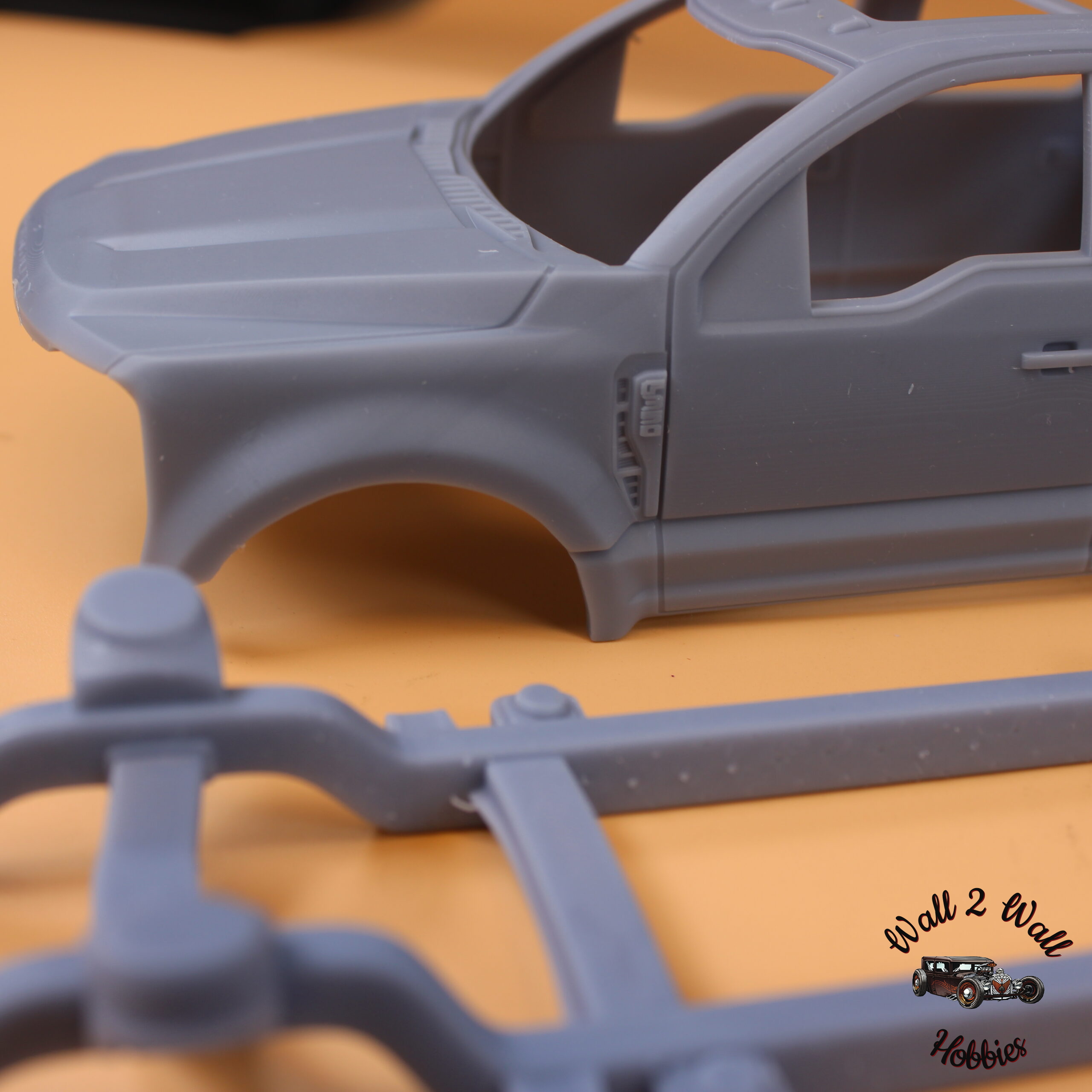 ABS Like Resin 3D Printed 2023 Ford F-350 4 WD Curbside Pickup 1/25 scale - Image 3