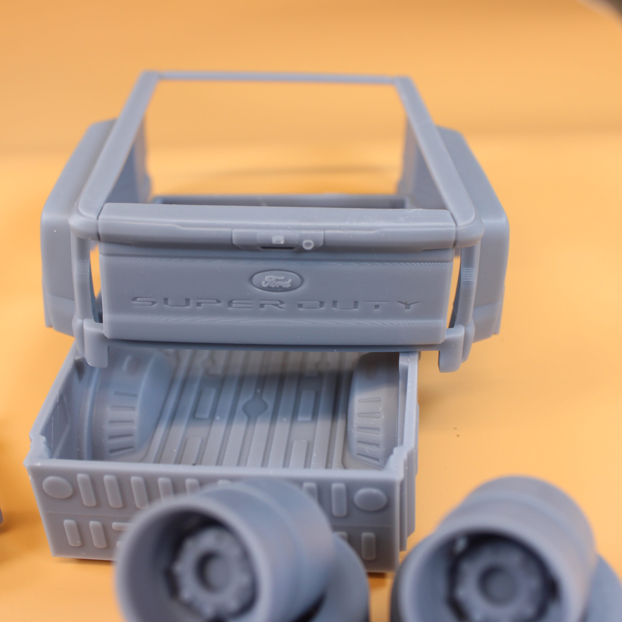 ABS Like Resin 3D Printed 2023 Ford F-350 4 WD Curbside Pickup 1/25 scale - Image 5