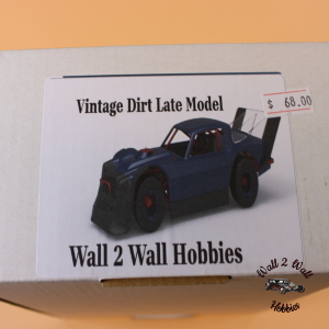 ABS Like Resin 3D Printed Vintage Camaro Dirt Late Model Full Kit. 1/25 scale