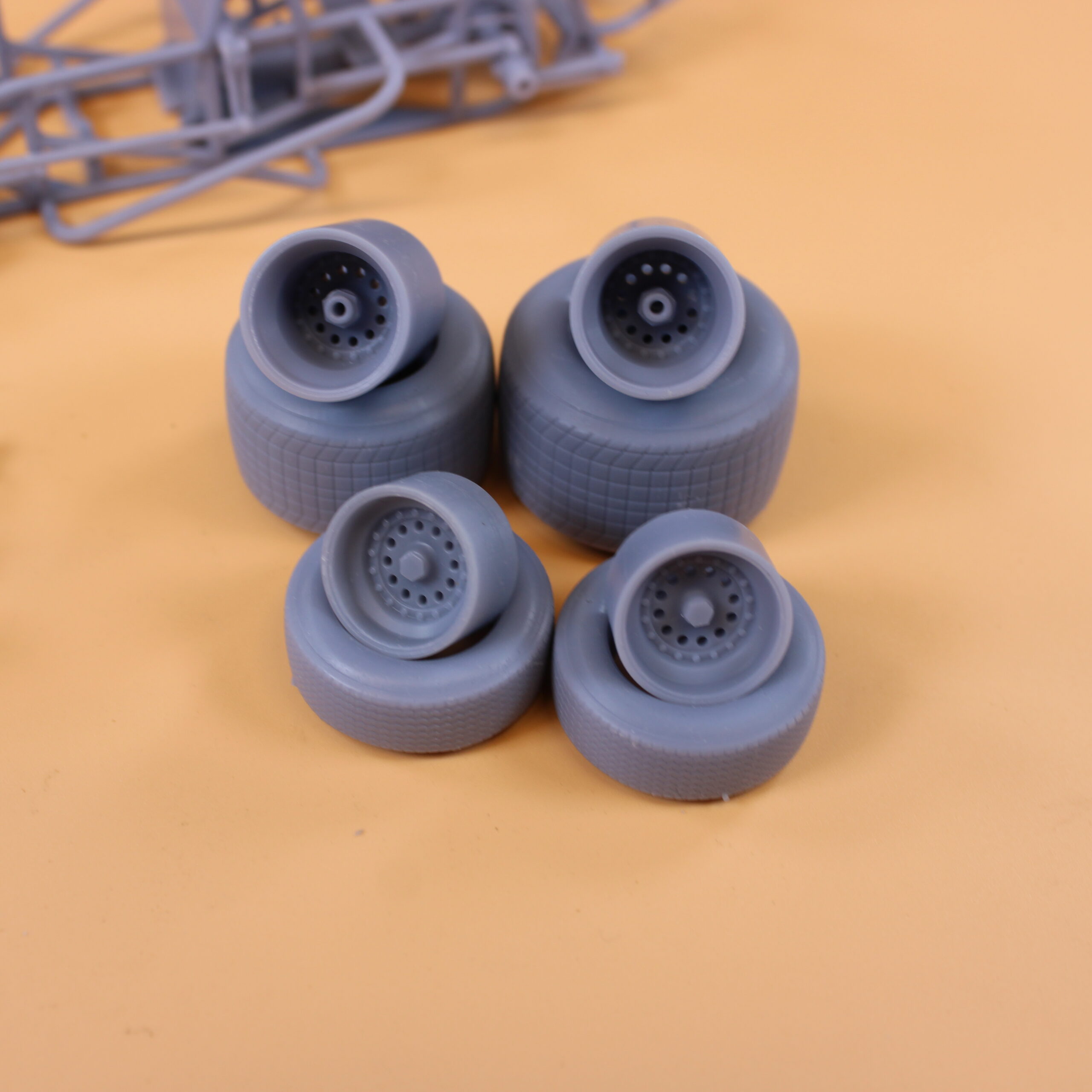 ABS Like Resin 3D Printed Winged Sprint Car 1/25 scale - Image 4
