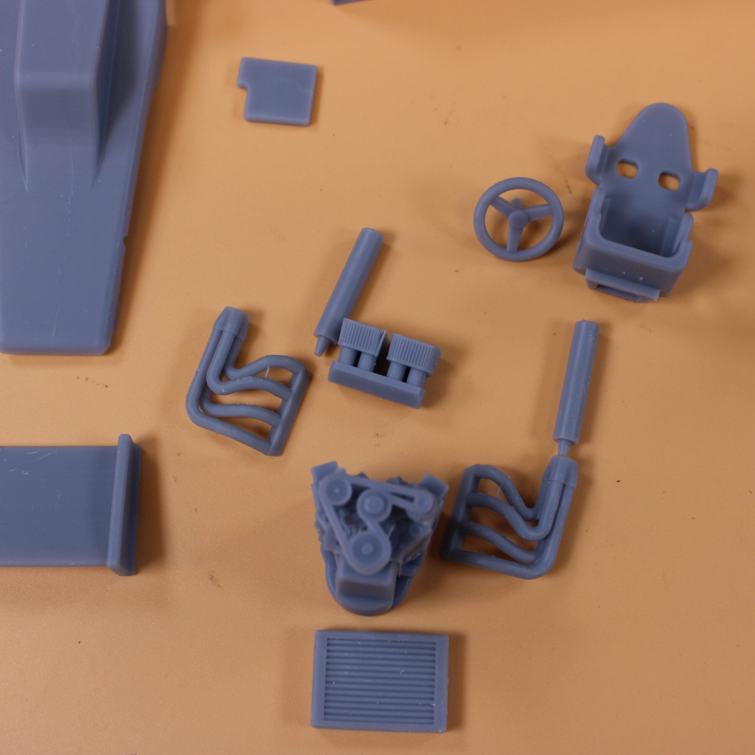 ABS Like Resin 3D Printed Winged Sprint Car 1/25 scale - Image 8