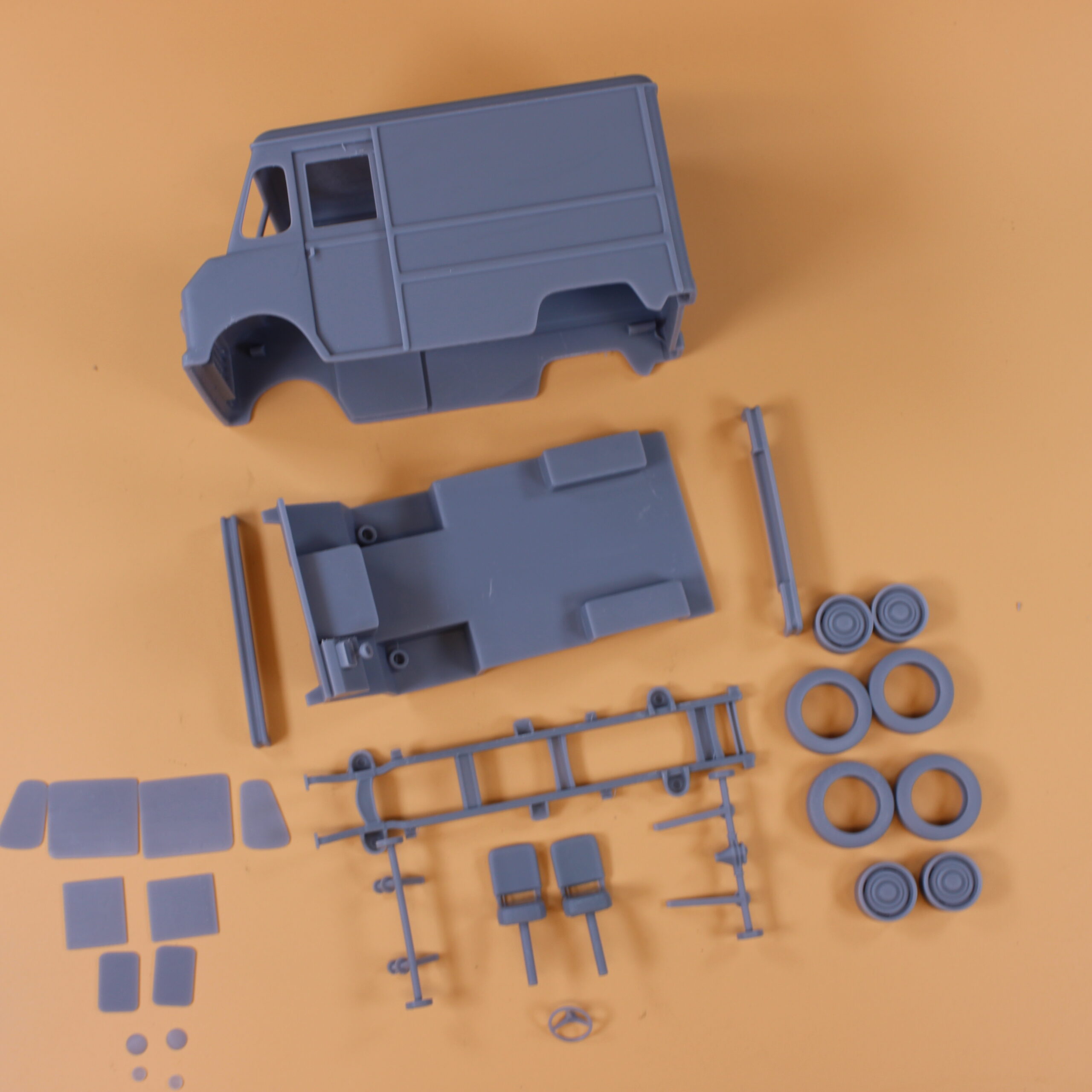 ABS Like Resin 3D Printed 1962 International Metro Mite Step Van 1/25 scale - Image 2