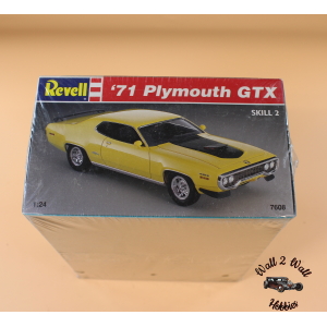 Revell '71 Plymouth GTX Model Kit Factory Sealed 1:24 scale