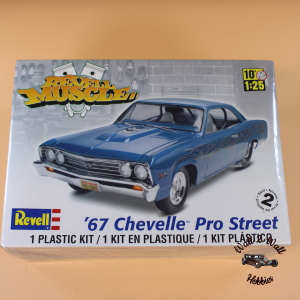 Revell Muscle '67 Chevelle Pro Street Model Kit Factory Sealed 1:25 Scale