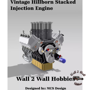 Vintage Hillborn Stacked Injected Hemi