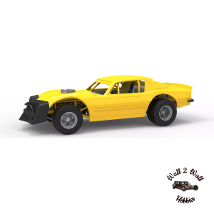 3D Printed ABS Like Resin Late 70's Early 80's Camaro Dirt Late Model Kit Version 2